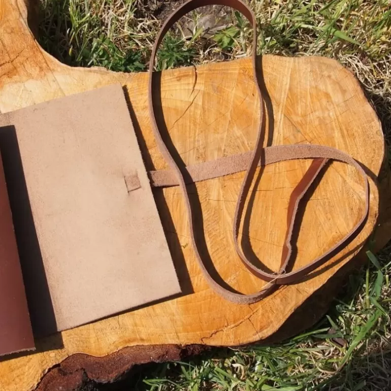 Albums Photos En Cuir*Skin Project Album photos - Cuir de buffle Marron - Petit format