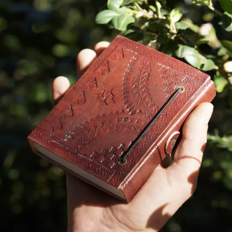 Carnets En Cuir*Skin Project Carnet en cuir repoussé