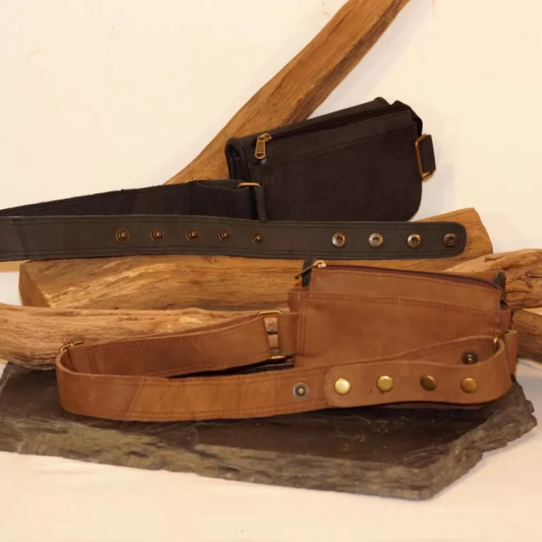 ceinture_en_cuir__poches__sac_de_hanche_4.webp Ceintures En Cuir | Ceintures En Cuir*Skin Project Ceinture en cuir à poches - Sac de Hanche