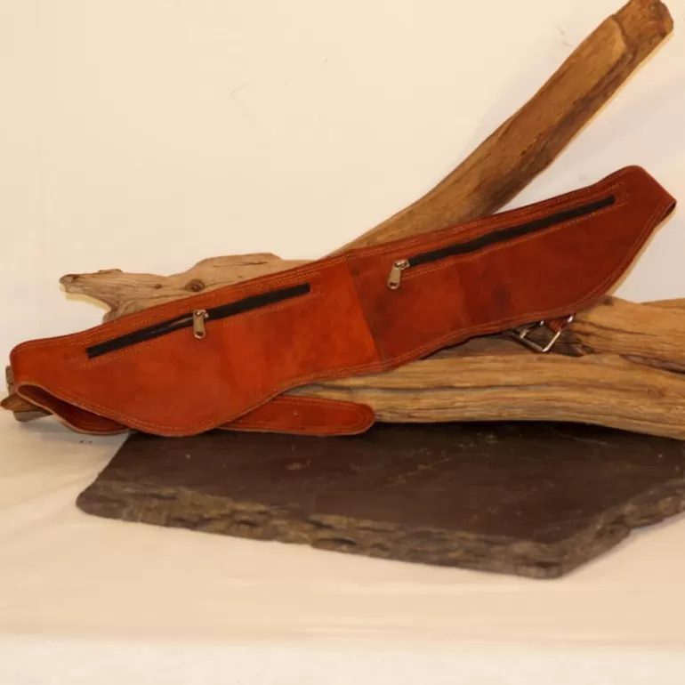 ceinture_en_cuir_naturel__poches_5.webp Ceintures En Cuir | Ceintures En Cuir*Skin Project Ceinture en cuir naturel 3 poches