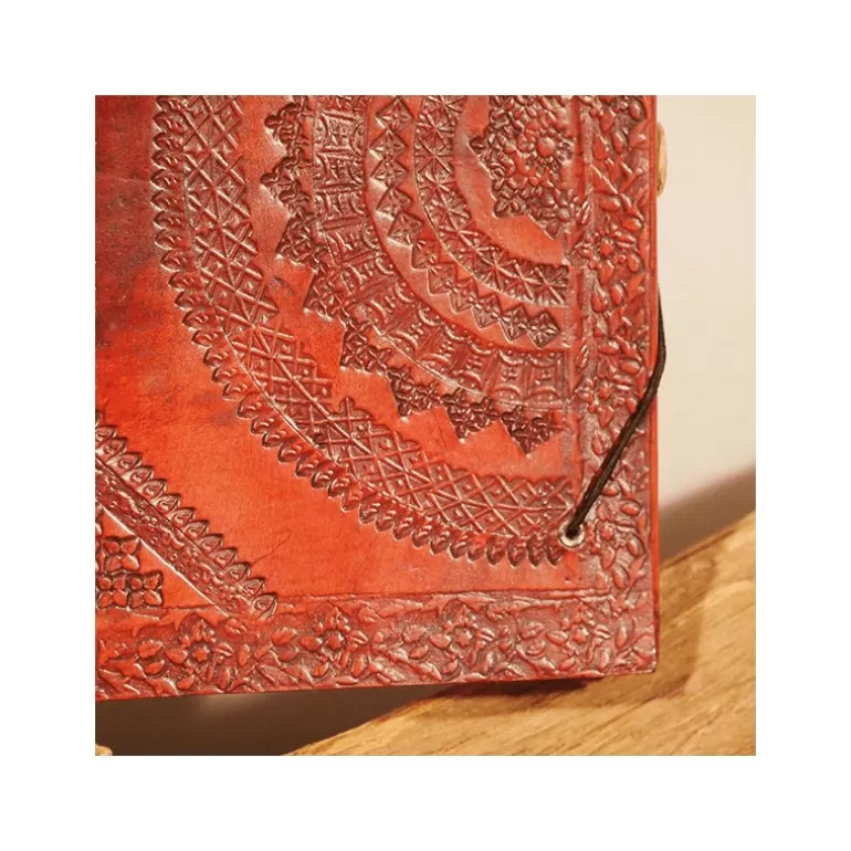 Carnets En Cuir*Skin Project Grand carnet en cuir frappé - XL