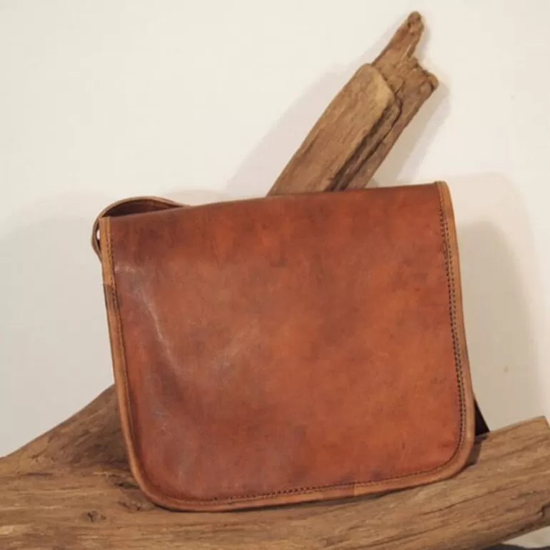 petite_sacoche_en_cuir_vintage___boucles__s_5.webp Sacs À Bandoulière En Cuir | Sacs À Main En Cuir*Skin Project Petite sacoche en cuir vintage – 2 boucles – S