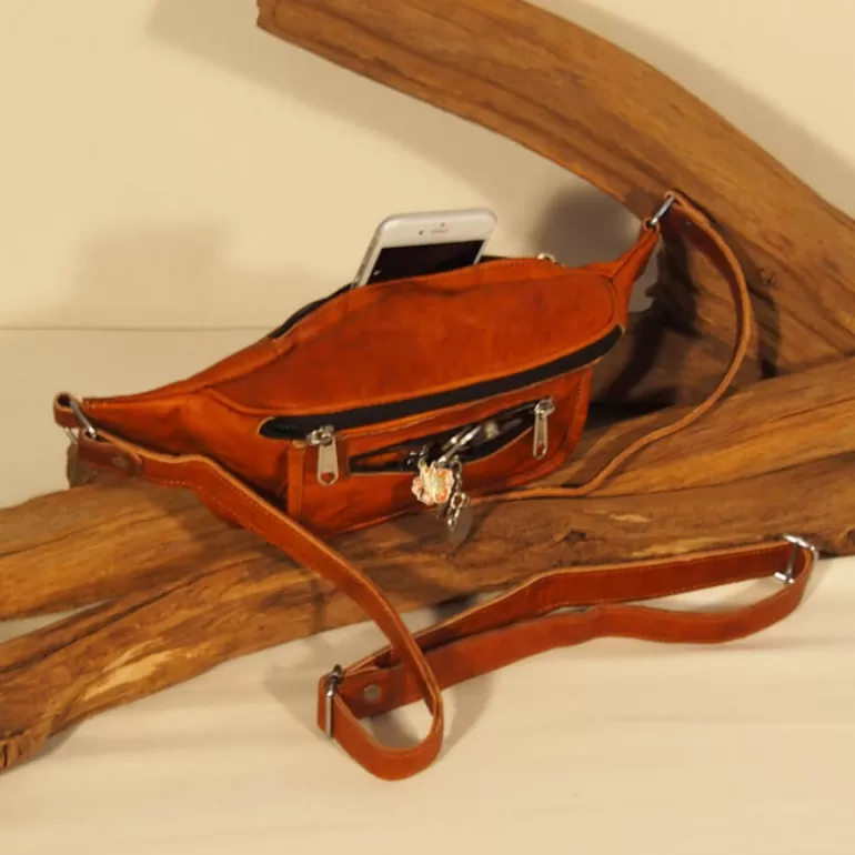 sac_banane_en_cuir_naturel__pochette__soufflet_7.webp Ceintures En Cuir | Ceintures En Cuir*Skin Project Sac Banane en cuir naturel - pochette à soufflet