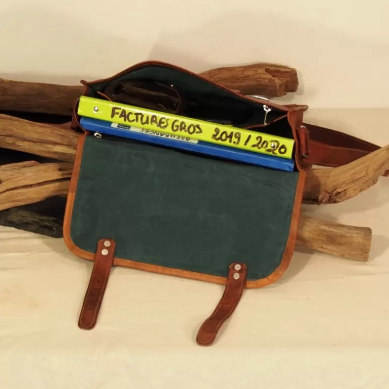 sacoche__cartable_en_cuir_vintage___boucles___l_4.webp Sacs À Bandoulière En Cuir | Cartables En Cuir*Skin Project Sacoche / Cartable en cuir vintage – 2 boucles – L