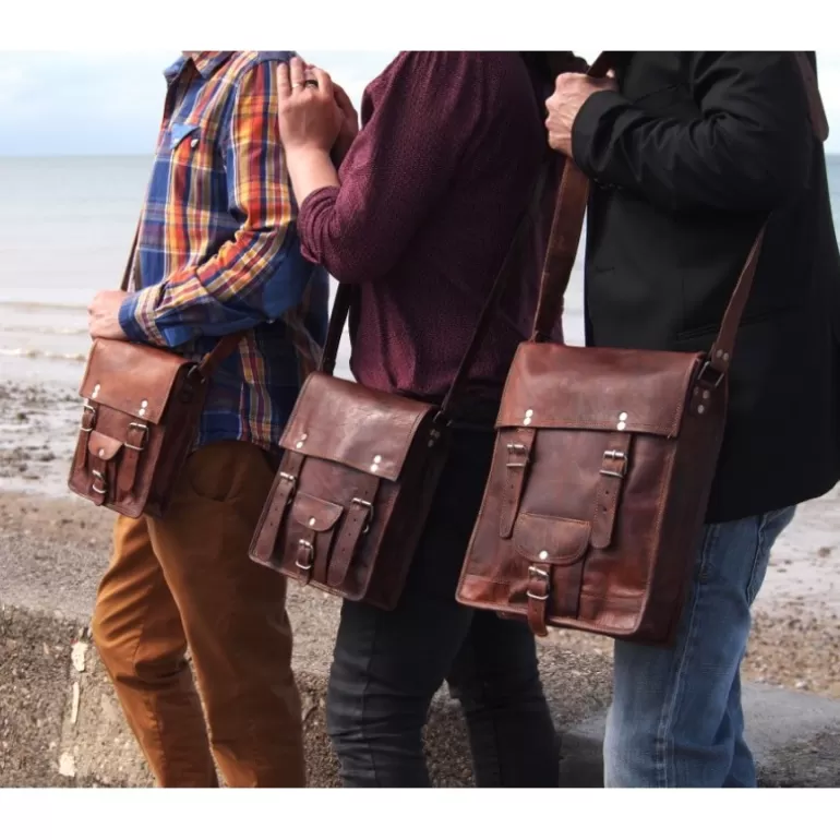 sacoche_homme_vintage_en_cuir__bandoulire___boucles__m_6.webp Sacs À Bandoulière En Cuir | Sacoches En Cuir*Skin Project Sacoche homme vintage en cuir à bandoulière – 2 boucles – M